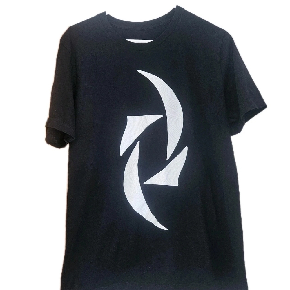 Halestorm Graphic Print T-Shirt Black Crew Neck Men's Short Sleeve
